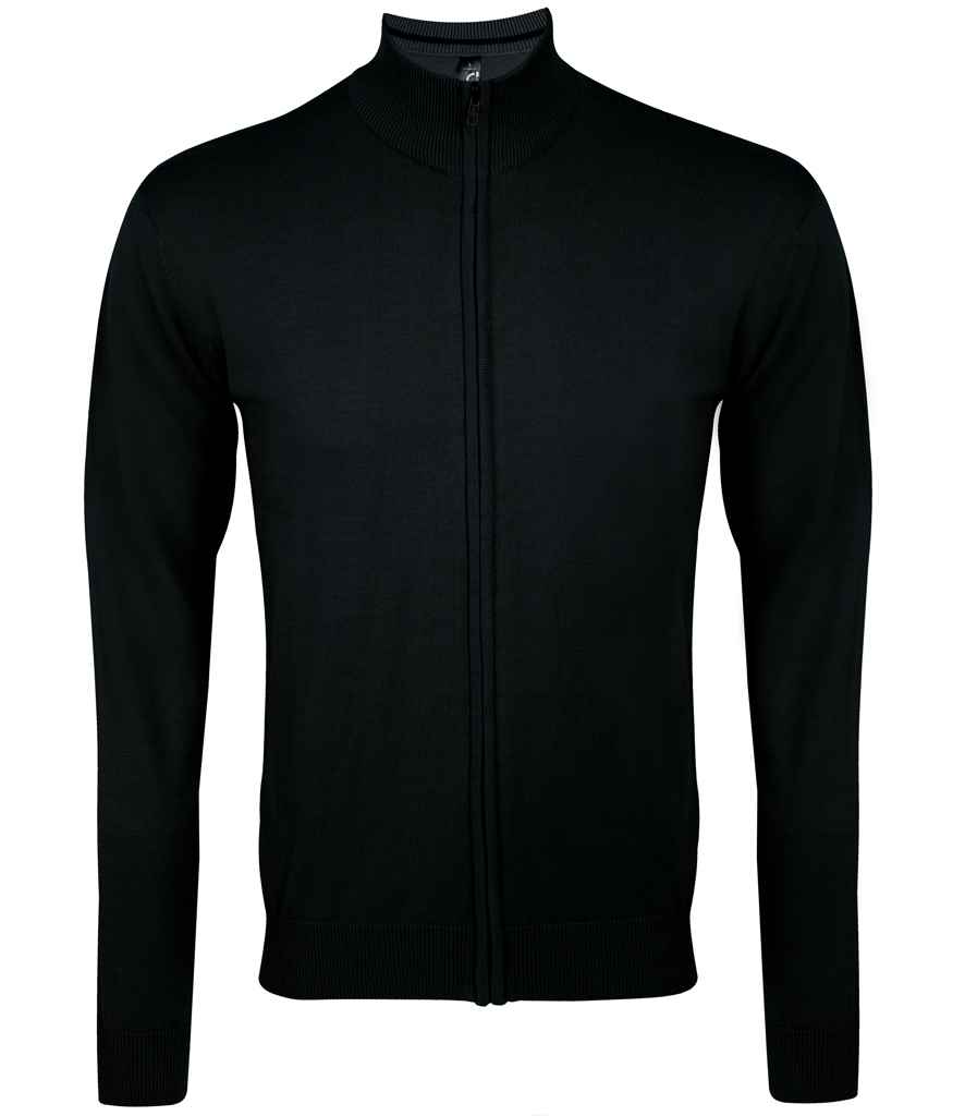 SOL'S Gordon Full Zip Cotton Acrylic Cardigan Gordon - Image 3