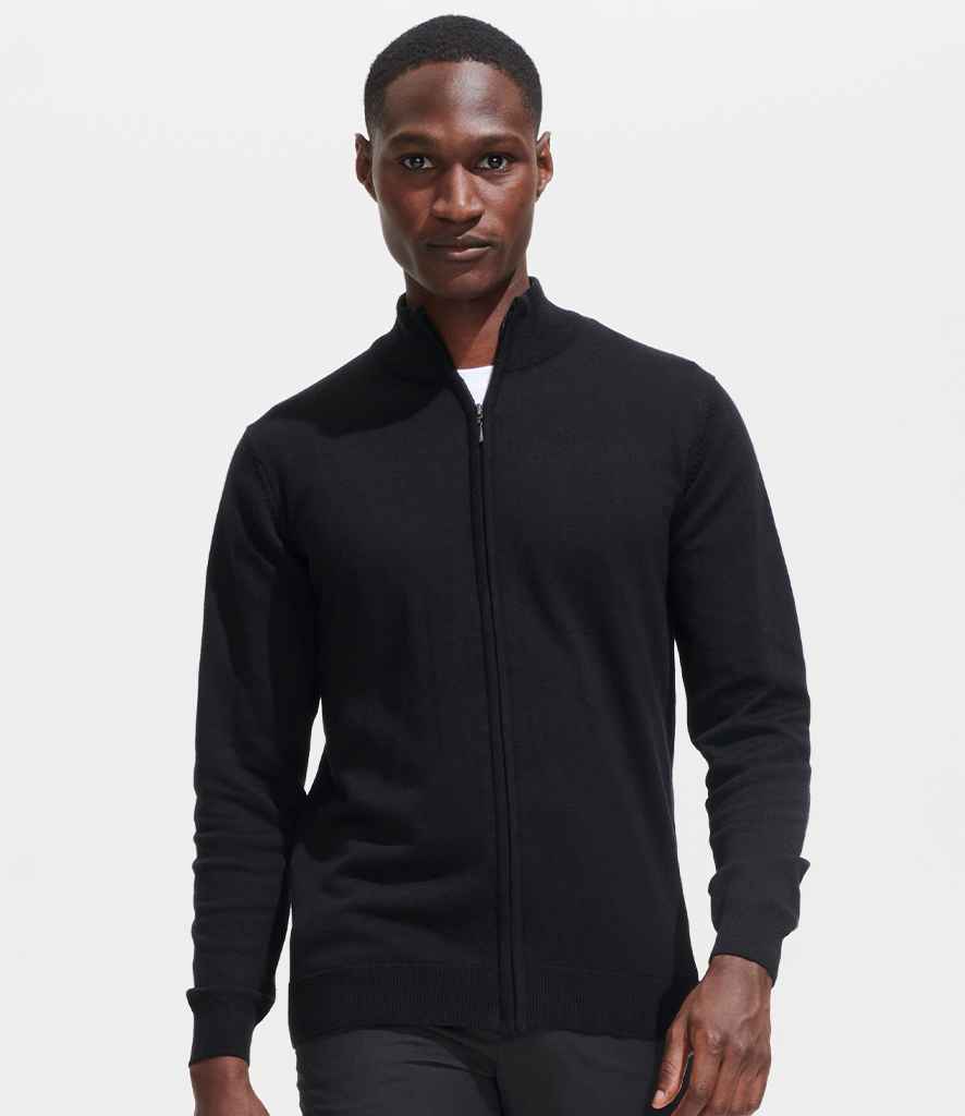 SOL'S Gordon Full Zip Cotton Acrylic Cardigan Gordon