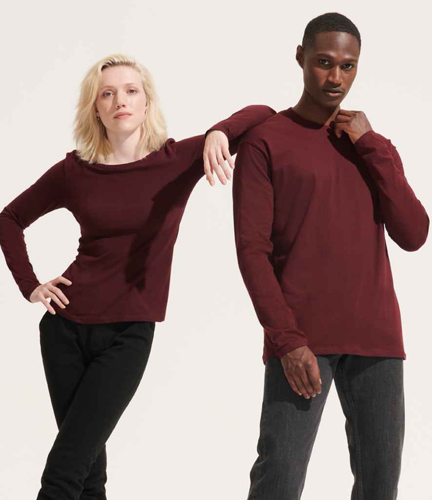 SOL'S Monarch Long Sleeve T-Shirt Monarch - Image 35