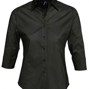 SOL'S Ladies Effect 3/4 Sleeve Fitted Shirt Effect