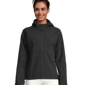 SOL'S Ladies Replay Hooded Soft Shell Jacket Ladies Replay