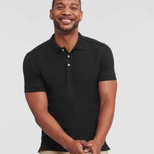 Russell Athletic Stretch Piqué Polo Shirt 566M