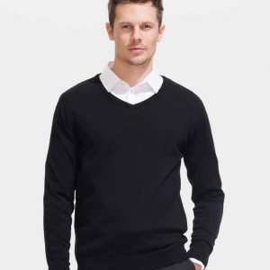 SOL'S Galaxy Cotton Acrylic V Neck Sweater Galaxy