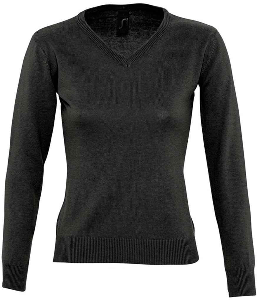 SOL'S Ladies Galaxy Cotton Acrylic V Neck Sweater Ladies Galaxy