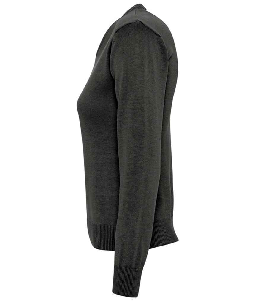 SOL'S Ladies Galaxy Cotton Acrylic V Neck Sweater Ladies Galaxy - Image 3