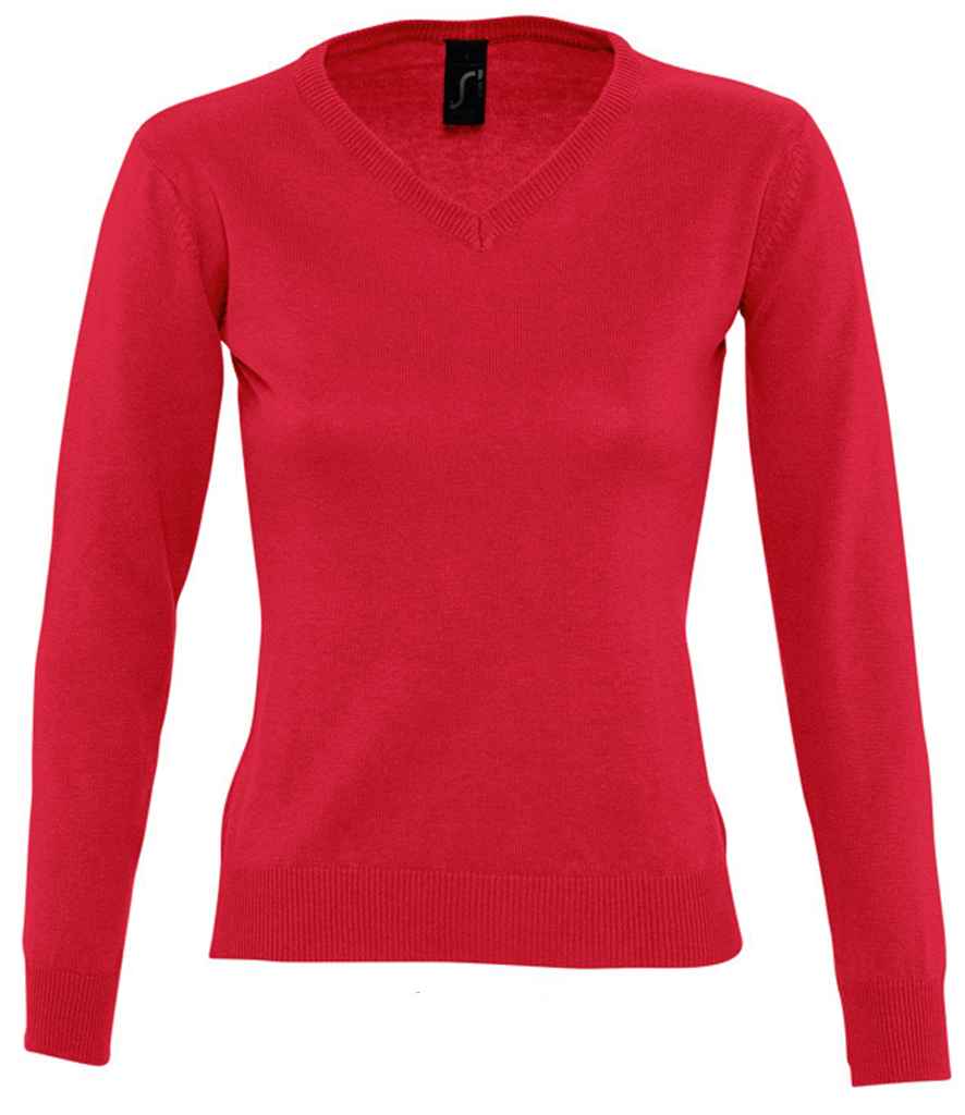 SOL'S Ladies Galaxy Cotton Acrylic V Neck Sweater Ladies Galaxy - Image 7