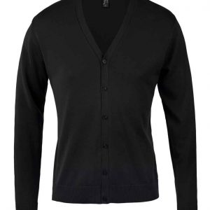 SOL'S Golden Cotton Acrylic V Neck Cardigan Golden