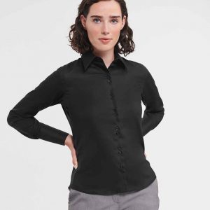 Russell Athletic Collection Ladies Long Sleeve Ultimate Non-Iron Shirt 956F