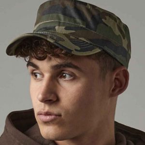 Beechfield Camo Army Cap B33