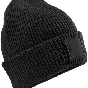 Beechfield Kids Deep Cuffed Tonal Patch Beanie B336B