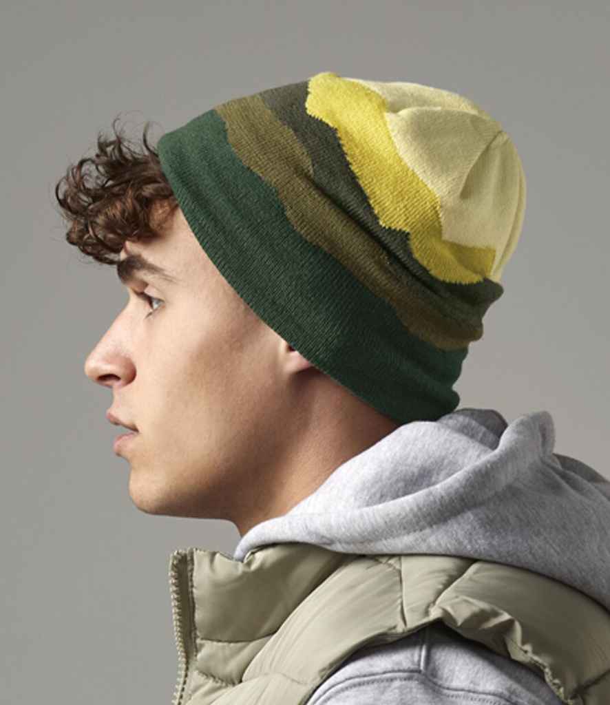 Beechfield Mountain Peaks Pull-On Beanie B394R - Image 2