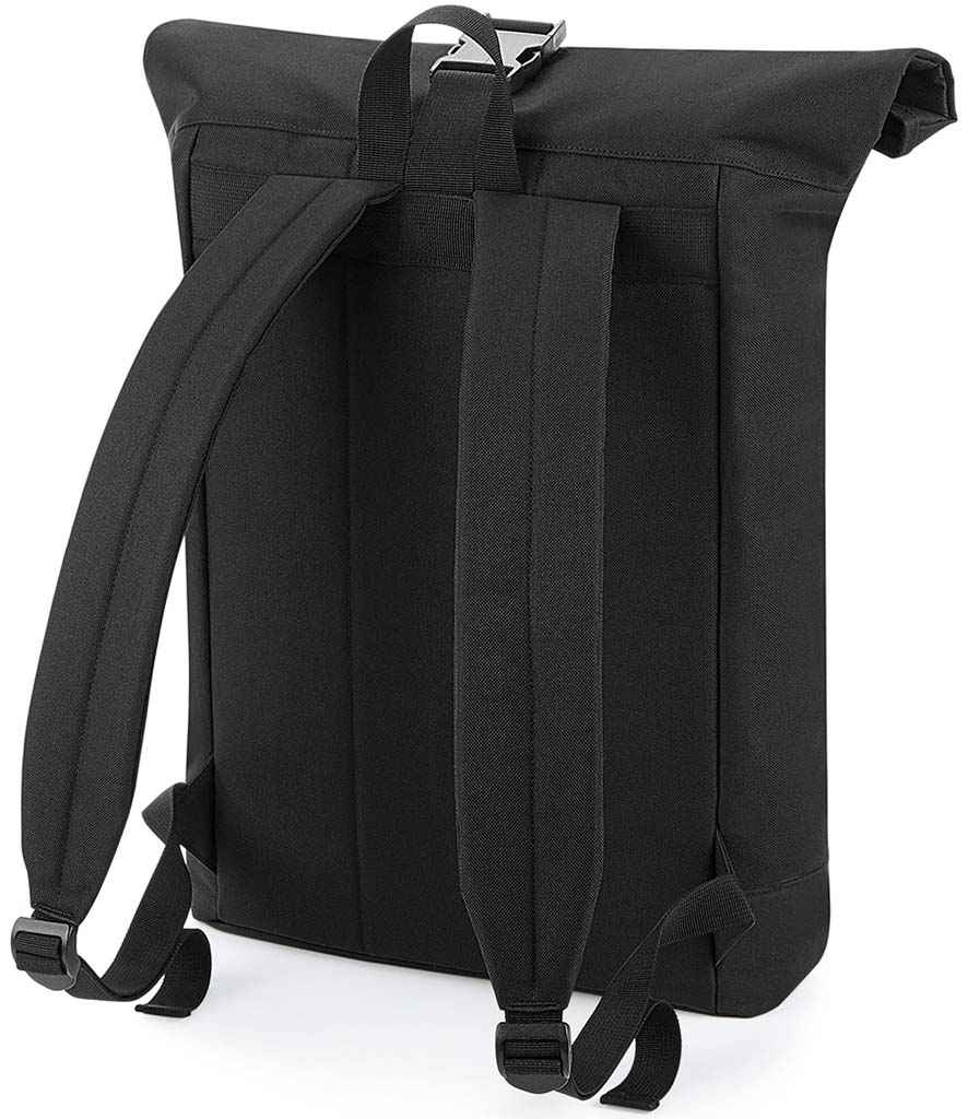 BagBase Roll-Top Backpack BG855 - Image 2