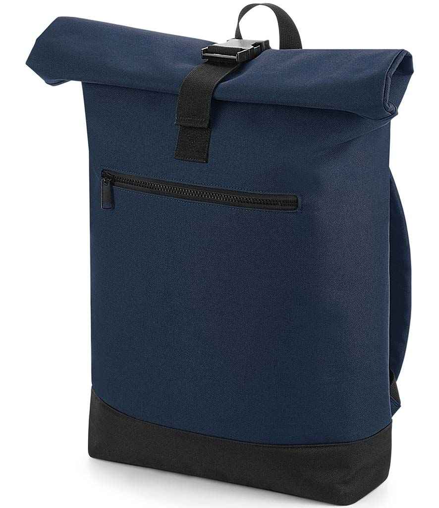 BagBase Roll-Top Backpack BG855 - Image 5