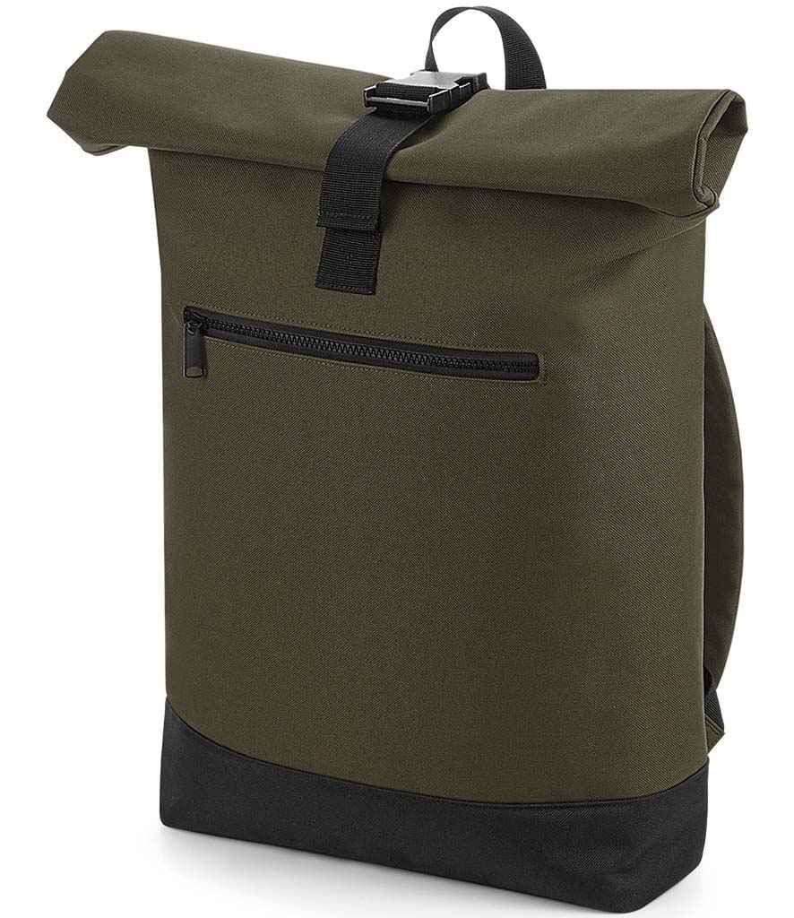 BagBase Roll-Top Backpack BG855 - Image 17