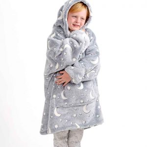 Brand Lab Kids Oversized Hooded Blanket BH101