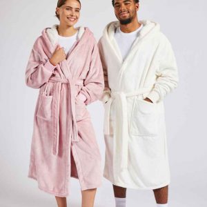 Brand Lab Unisex Hooded Cuffed Robe BH104