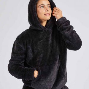 Brand Lab Unisex Fluffy Fleece Hoodie BH201