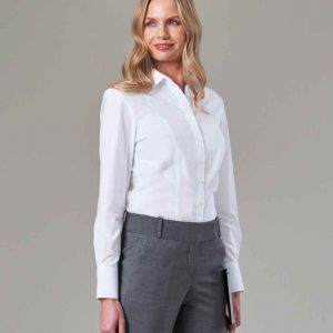 Brook Taverner Ladies Palena Long Sleeve Poplin Shirt 2214