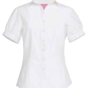 Brook Taverner Ladies Paduli Short Sleeve Poplin Shirt 2216