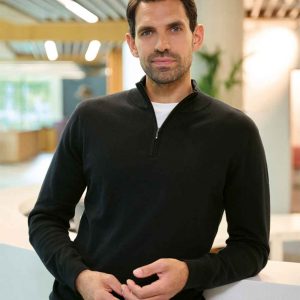 Brook Taverner Copenhagen 1/4 Zip Jumper 4567