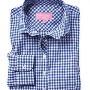 Brook Taverner Ladies Kansas Gingham Long Sleeve Shirt 2321