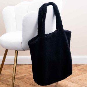 Brand Lab Borg Fleece Shopper Tote Bag BR301