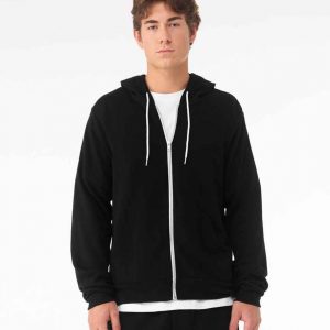 Canvas Unisex Full Zip Hoodie 3739