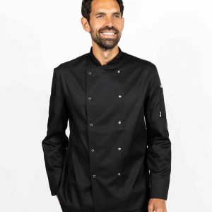 Dennys Long Sleeve Press Stud Chef's Jacket DD08