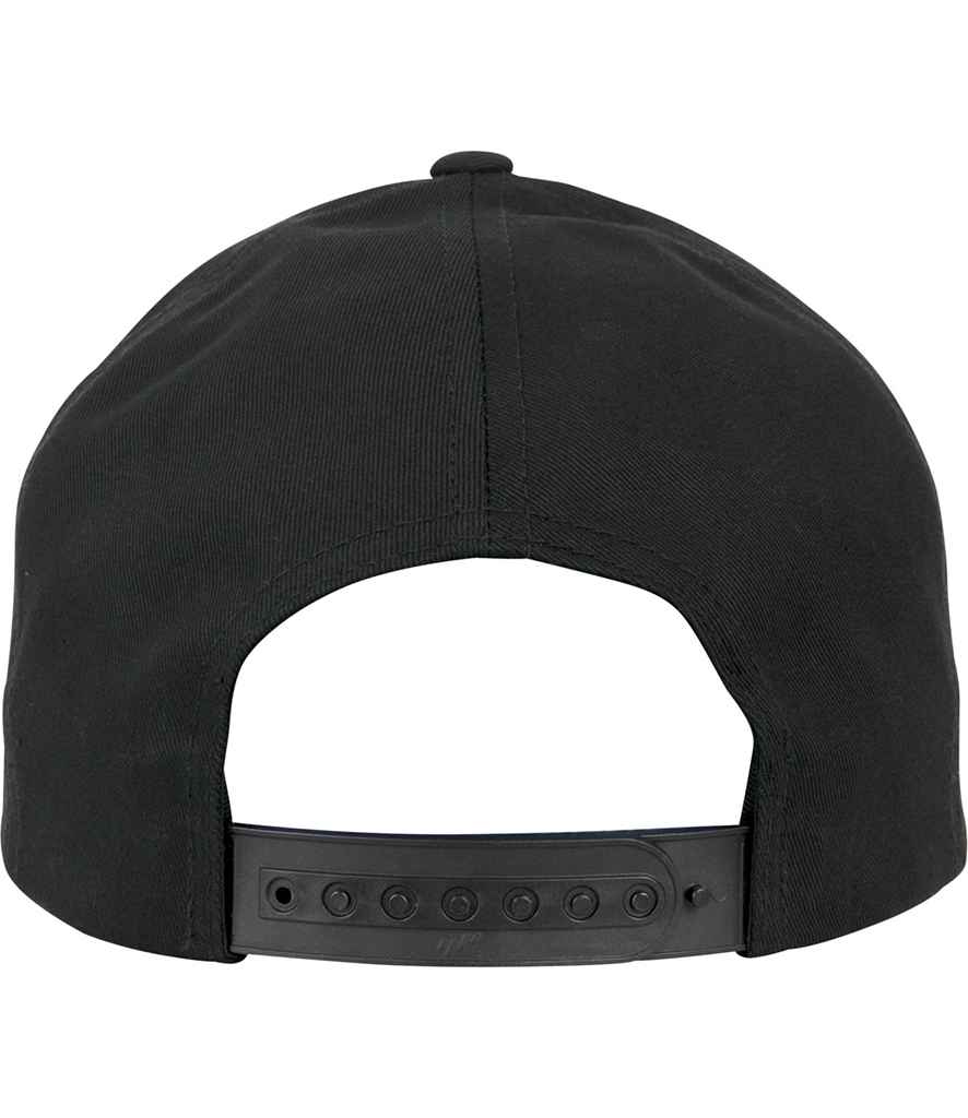 Flexfit 5 Panel Curved Classic Snapback Cap 7707 - Image 2