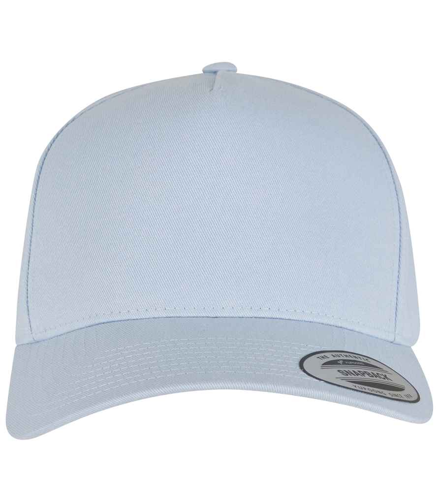 Flexfit 5 Panel Curved Classic Snapback Cap 7707 - Image 9