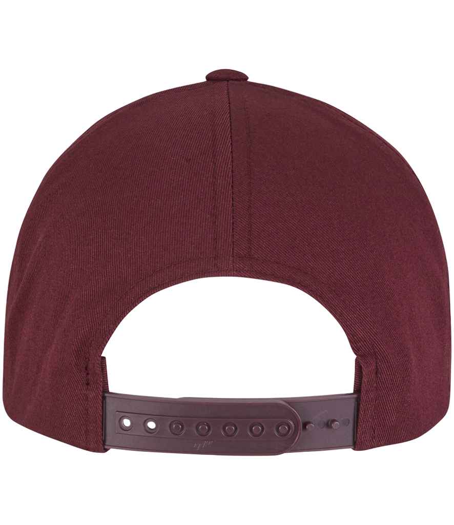 Flexfit 5 Panel Curved Classic Snapback Cap 7707 - Image 18