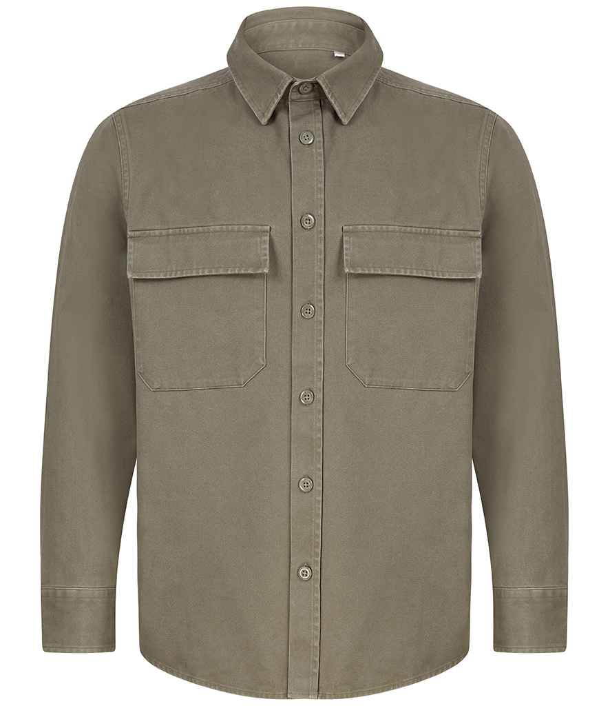 Front Row Drill Overshirt FR054 - Image 12