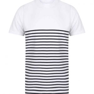 Front Row Unisex Breton Striped T-Shirt FR135