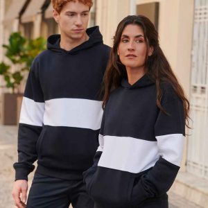 Front Row Heavyweight Panelled Hoodie FR803