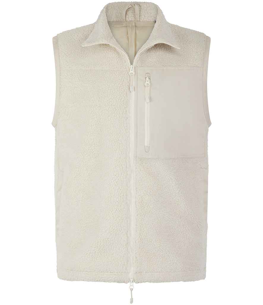 Front Row Recycled Sherpa Gilet FR855 - Image 7
