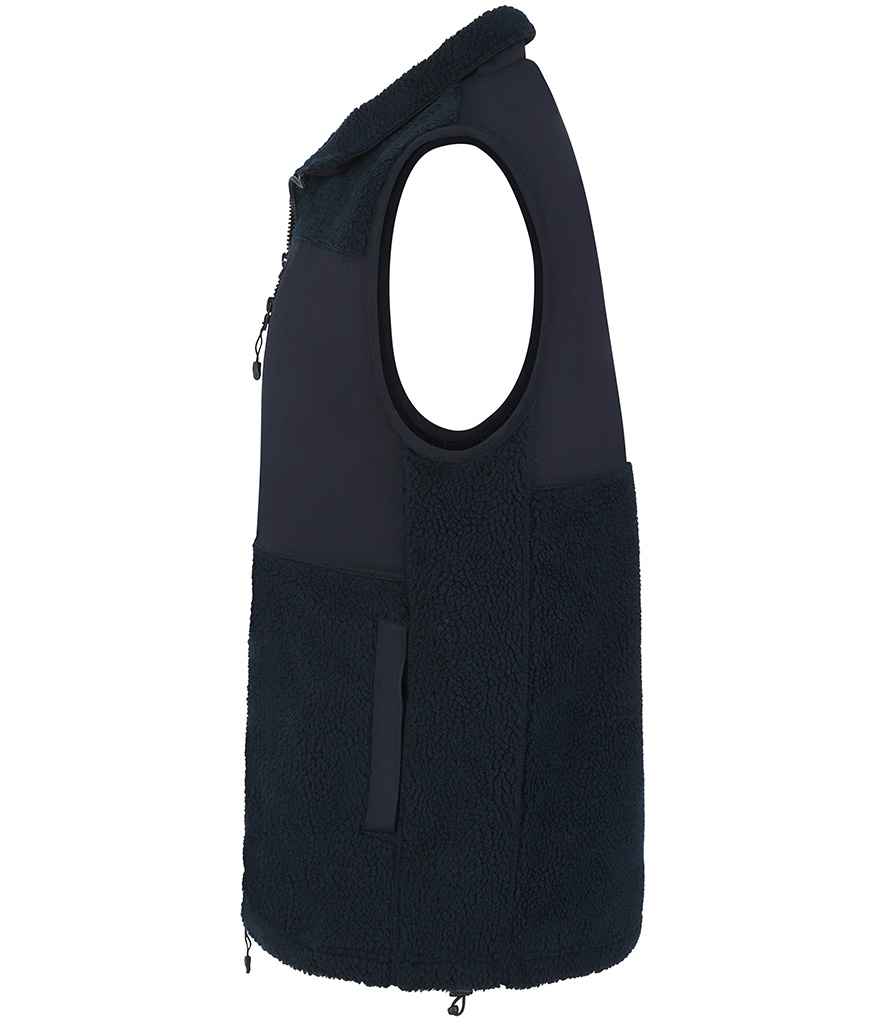 Front Row Recycled Sherpa Gilet FR855 - Image 12