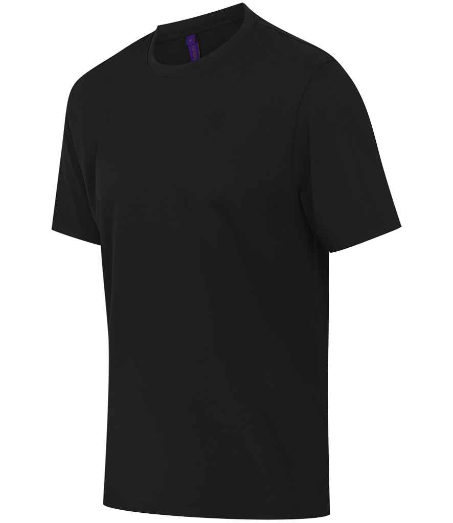 Henbury Unisex Coolplus® Wicking Piqué T-Shirt H075 - Image 4
