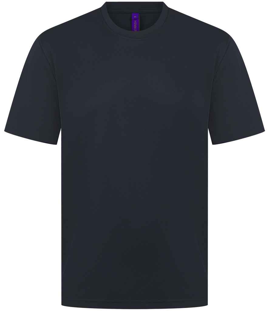 Henbury Unisex Coolplus® Wicking Piqué T-Shirt H075 - Image 10