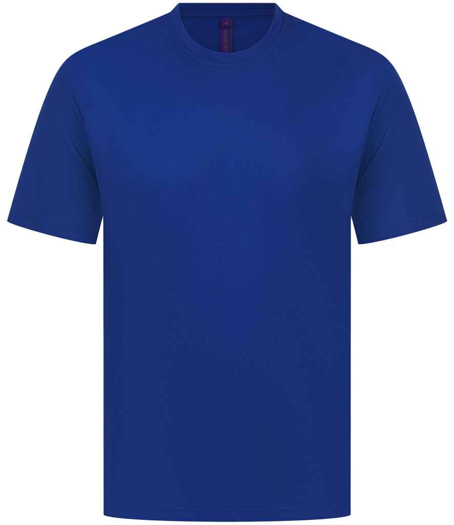 Henbury Unisex Coolplus® Wicking Piqué T-Shirt H075 - Image 16