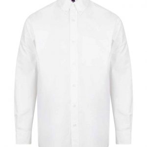 Henbury Long Sleeve Classic Oxford Shirt H510