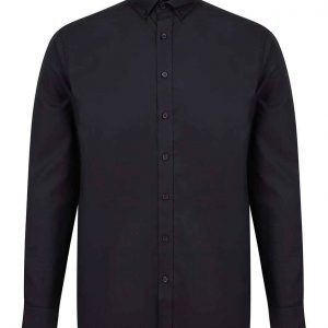 Henbury Modern Long Sleeve Classic Fit Oxford Shirt H512C