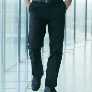 Henbury 65/35 Flat Fronted Chino Trousers H640