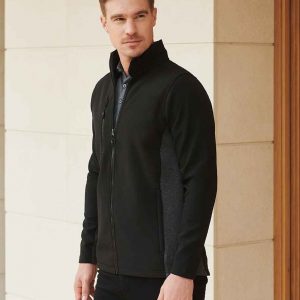 Henbury Unisex Contrast Soft Shell Jacket H835