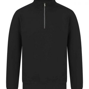 Henbury Unisex Sustainable 1/4 Zip Sweatshirt H842
