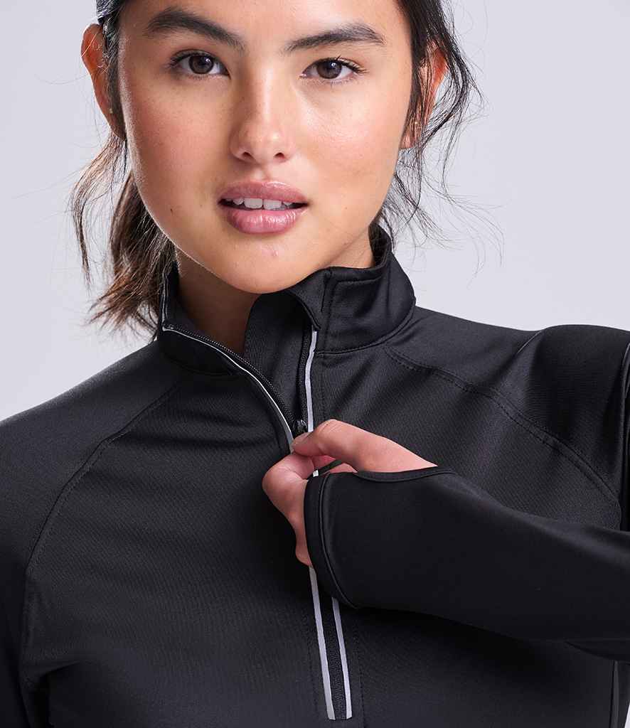 AWDis Ladies Cool-Flex™ Half Zip Top JC035 - Image 4