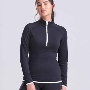 AWDis Ladies Cool Half Zip Sweat Top JC036