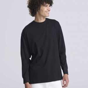 AWDis Unisex Oversize 100 Long Sleeve T-Shirt JT019