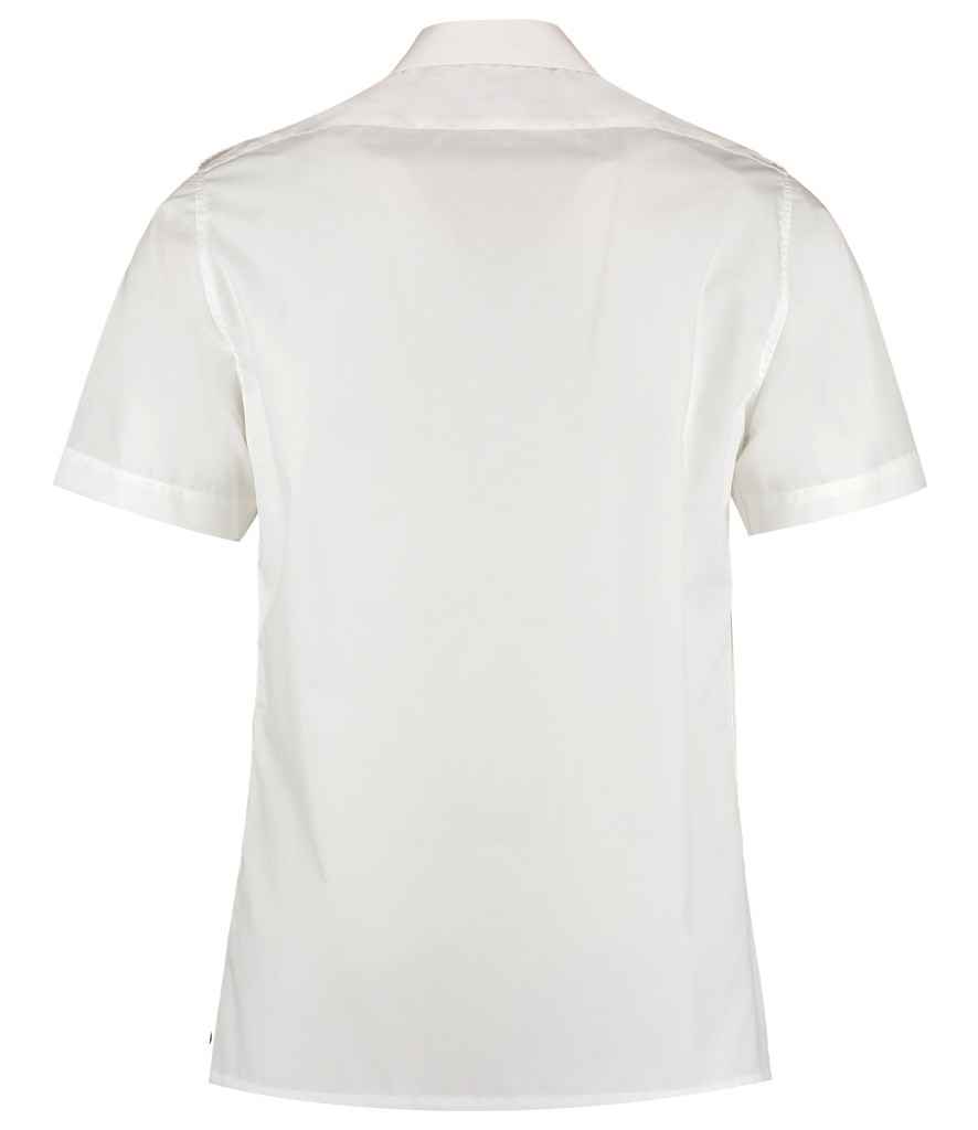 Kustom Kit Short Sleeve Tailored Pilot Shirt KK133 - Image 4