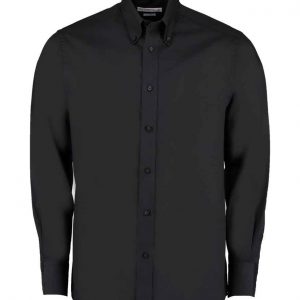 Kustom Kit Premium Long Sleeve Tailored Oxford Shirt KK188