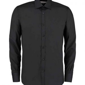 Kustom Kit Long Sleeve Slim Fit Business Shirt KK192